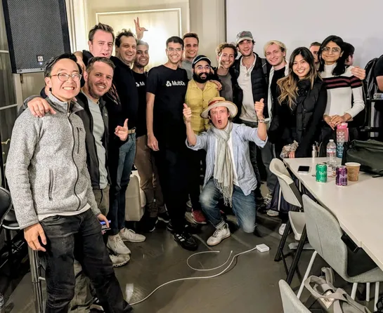 AGI House: AI Agents Hackathon 2024 group photo